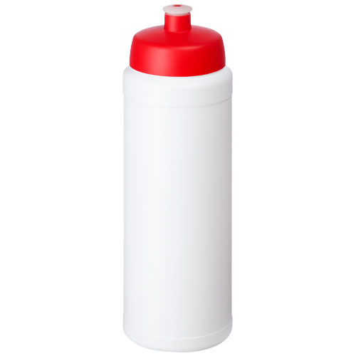 Bidon sport publicitaire anti fuite 750ml Baseline® Blanc / Rouge